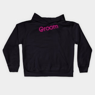 Groom Barbie Kids Hoodie